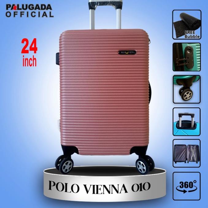 Koper 24 Inch Koper Abs Polo Tokyo 010,Koper Premium Anti Pecah Termurah Star Seller