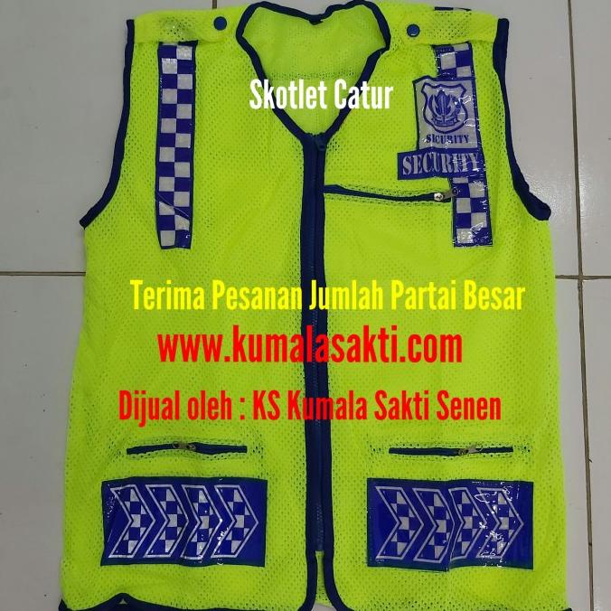 

Rompi Satpam Exclusive Security Skotlet Catur | Kaos Satpam | Topi Termurah Star Seller