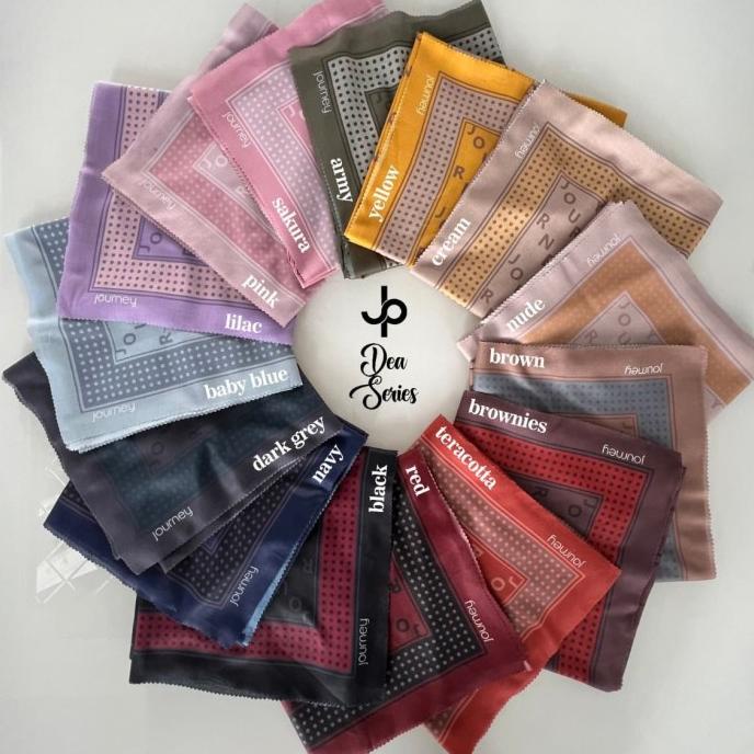 JILBAB/HIJAB SEGIEMPAT DEA SERIES JOURNEY SCARVES ORI