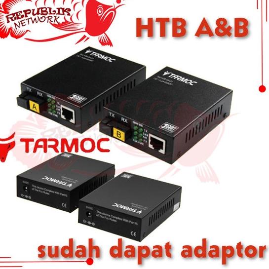 Ready Terunik Tarmoc HTB GS03 HTB-GS03 Gigabit Single mode Media Converter