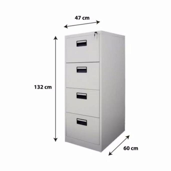 

filing cabinet 4 laci drawer lemari besi rak besi lemari dokumen