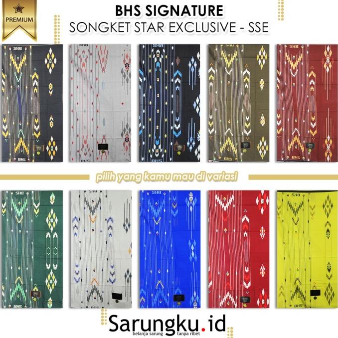 SARUNG BHS SIGNATURE SONGKET STAR EXCLUSIVE (SSE)