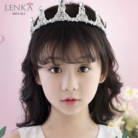 Mahkota Rambut Pesta Anak l Aksesoris Rambut Crown Anak Lenka - MPA013