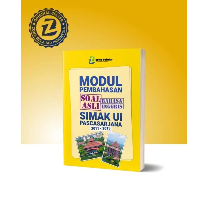 Must Have Buku Simak Ui Pascasarjana 2022 (S2, S3, Spesialis, Ekstensi, Profesi) Termurah