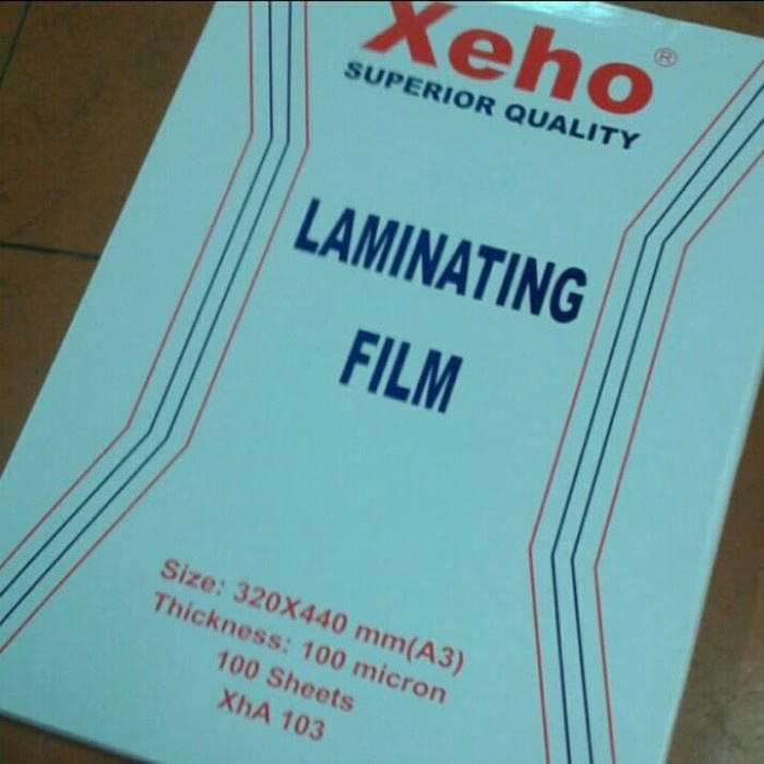 

Terlaris Laminating Film Xeho Superior Quality Size A3