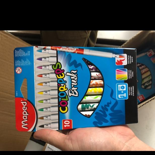 

Brush pen maped 10 warna
