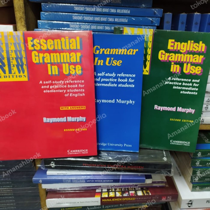 Promo Paket 3 Buku Cambridge English Grammar In Use Terbaru