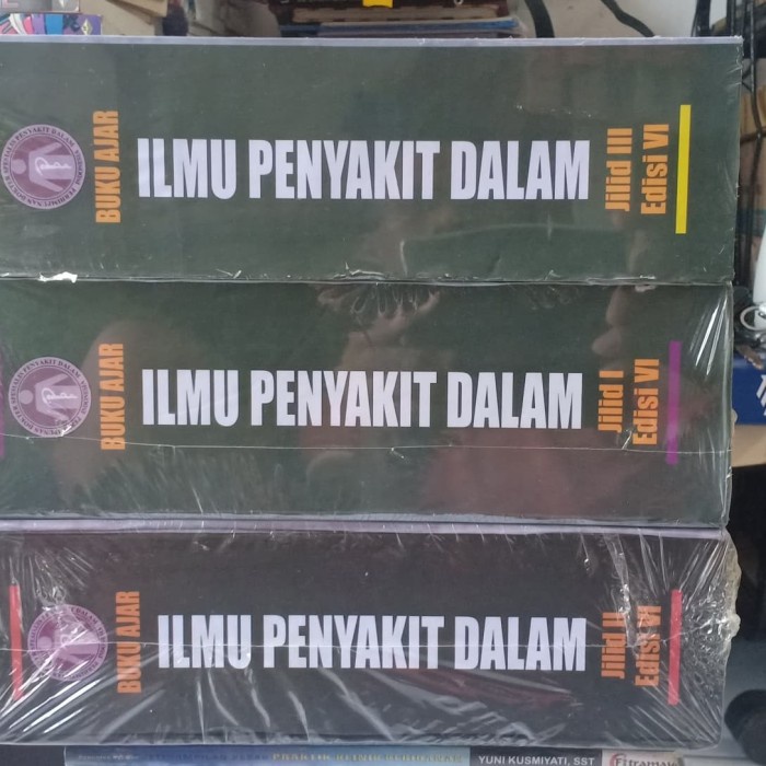 Promo Buku Ilmu Penyakit Dalam Jilid 1, 2 & 3 Termurah