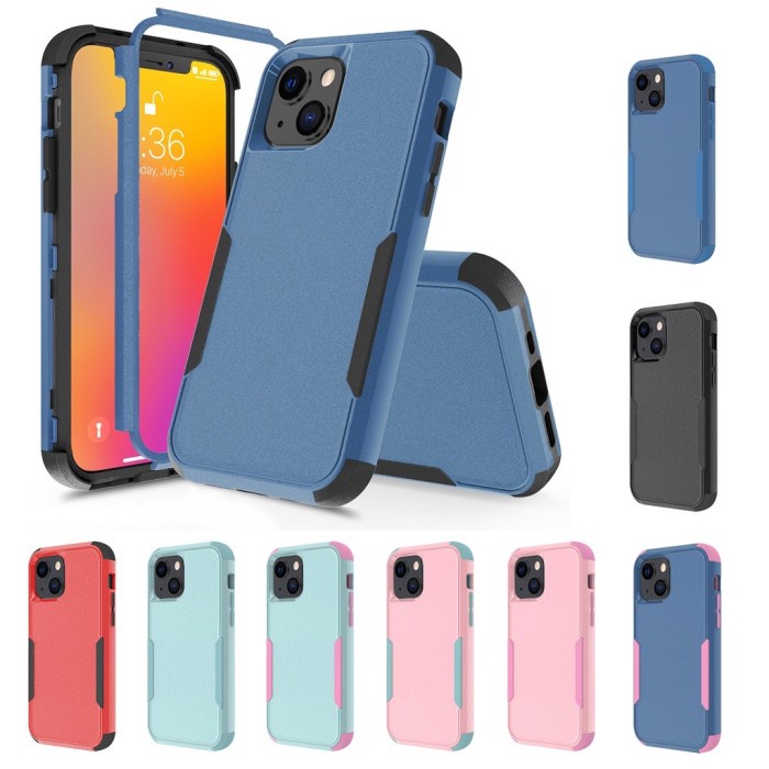 CNM01 For iPhone 12 Pro Max 12 Pro12 Mini 3 in 1 Heavy Duty Armor Cas