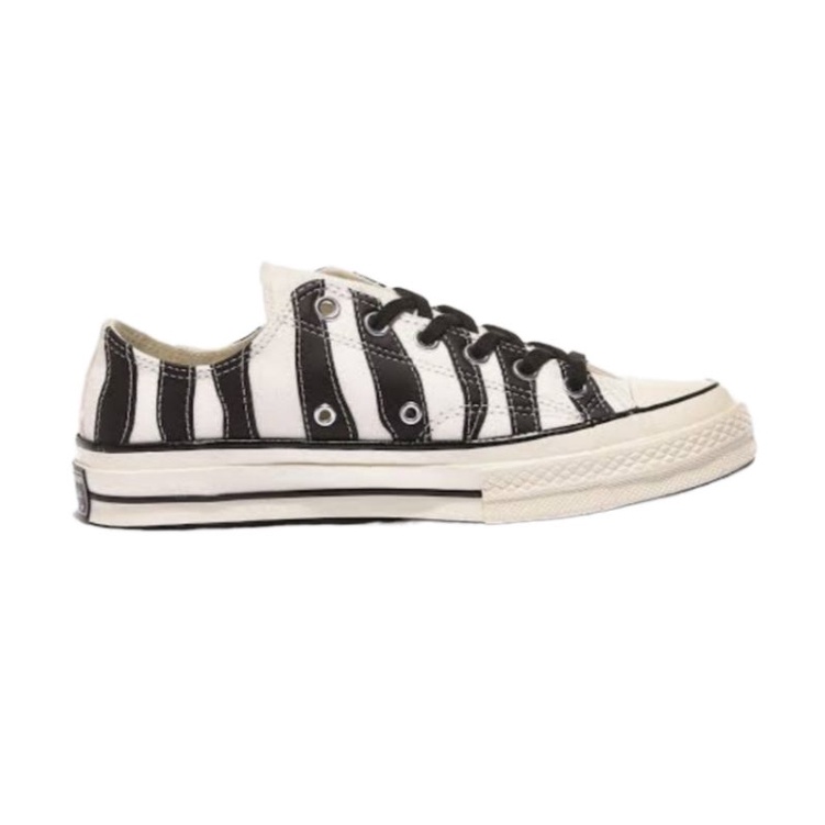 CONVERSE CHUCK 70 OX EGRET BLACK ZEBRA 168906C