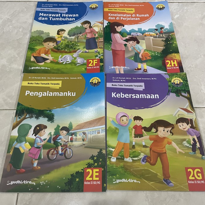 Promo Tematik Kelas 2 Sd Semester 2 (2E,2F,2G,2H) Yudhistira Terlaris