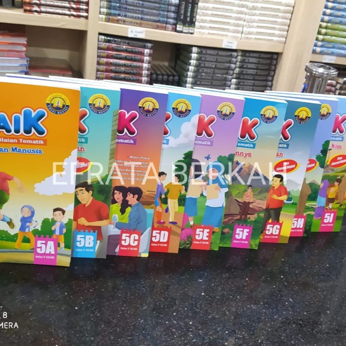 Diskon Spesial Mozaik Tematik Kelas 5 Sd K13 Yudistira 9 Buku Sepaket Terlaris