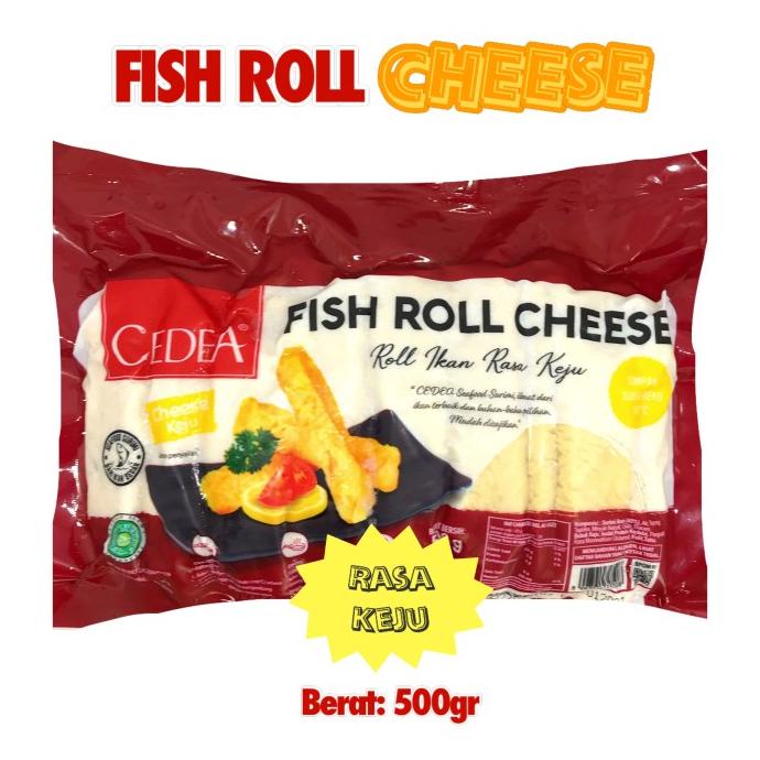 

Cedea Fish Roll Cheese 500gr Fishroll Keju roc01