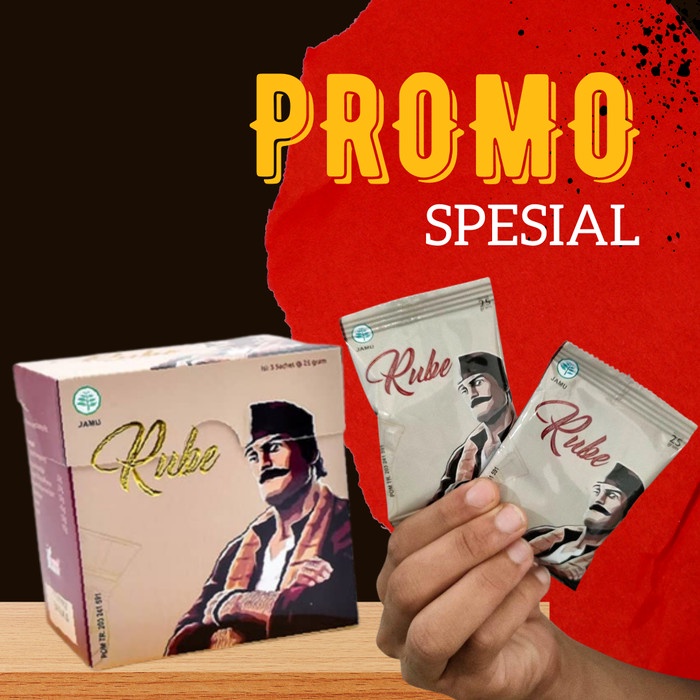 

[2 SACHET] RUBE KOPI HERBAL Original Kesehatan Pria Dewasa
