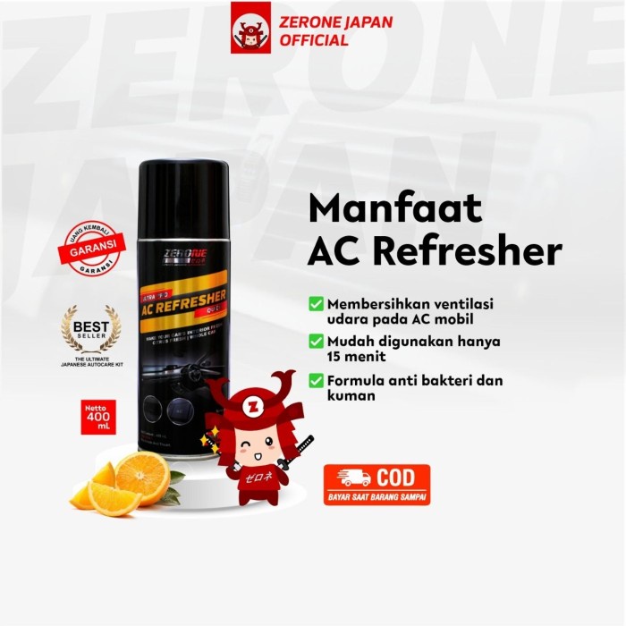 Zerone AC Refresher (Pembersih kisi-kisi AC Mobil)