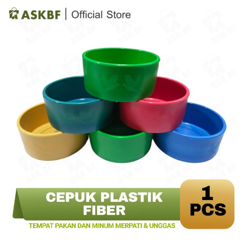 Tempat Pakan Burung Merpati /Cepuk Pakan Merpati /Wadah Pakan Merpati Bahan Keramik / Wadah pakan me