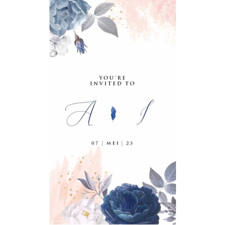 PROMO Undangan Digital e invitation vidio pernikahan/tunangan/engagement/wedding
