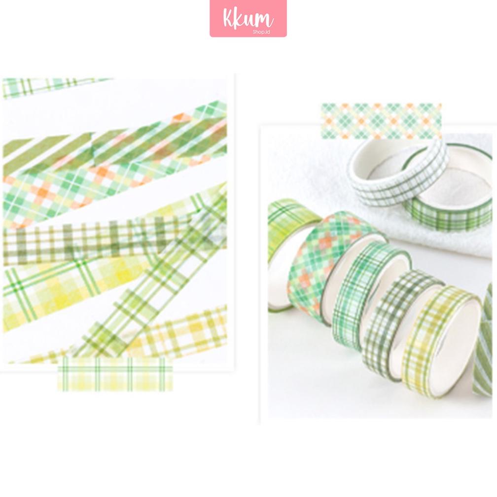 

Cuci Gudang Washi Tape Deco 8 Pcs/Masking Tape Jurnal Stiker Set/Basic Deco Diary Aesthetic/Selotip Lucu