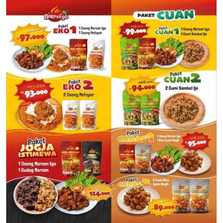 

PAKET SPESIAL BOLOSEGO