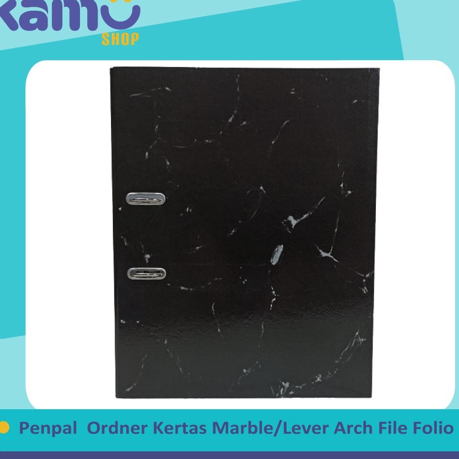 

Awas KW✻ Penpal Ordner Folio Kertas Motif Marble / Paper Lever Arch File F4 PL-661 702❧
