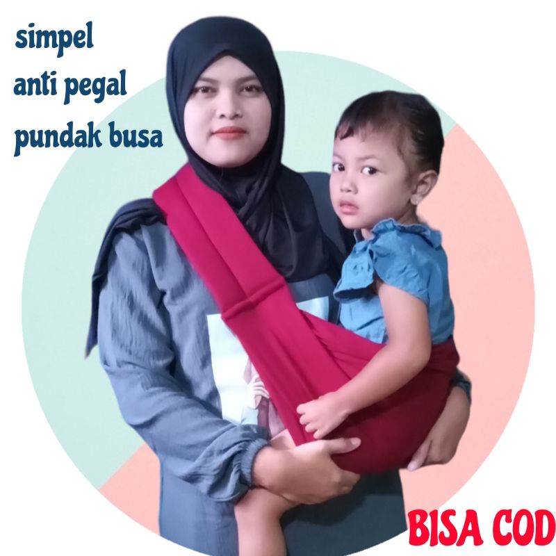 GENDONGAN BAYI BANTALAN PUNDAK BUSA (BISA COD)