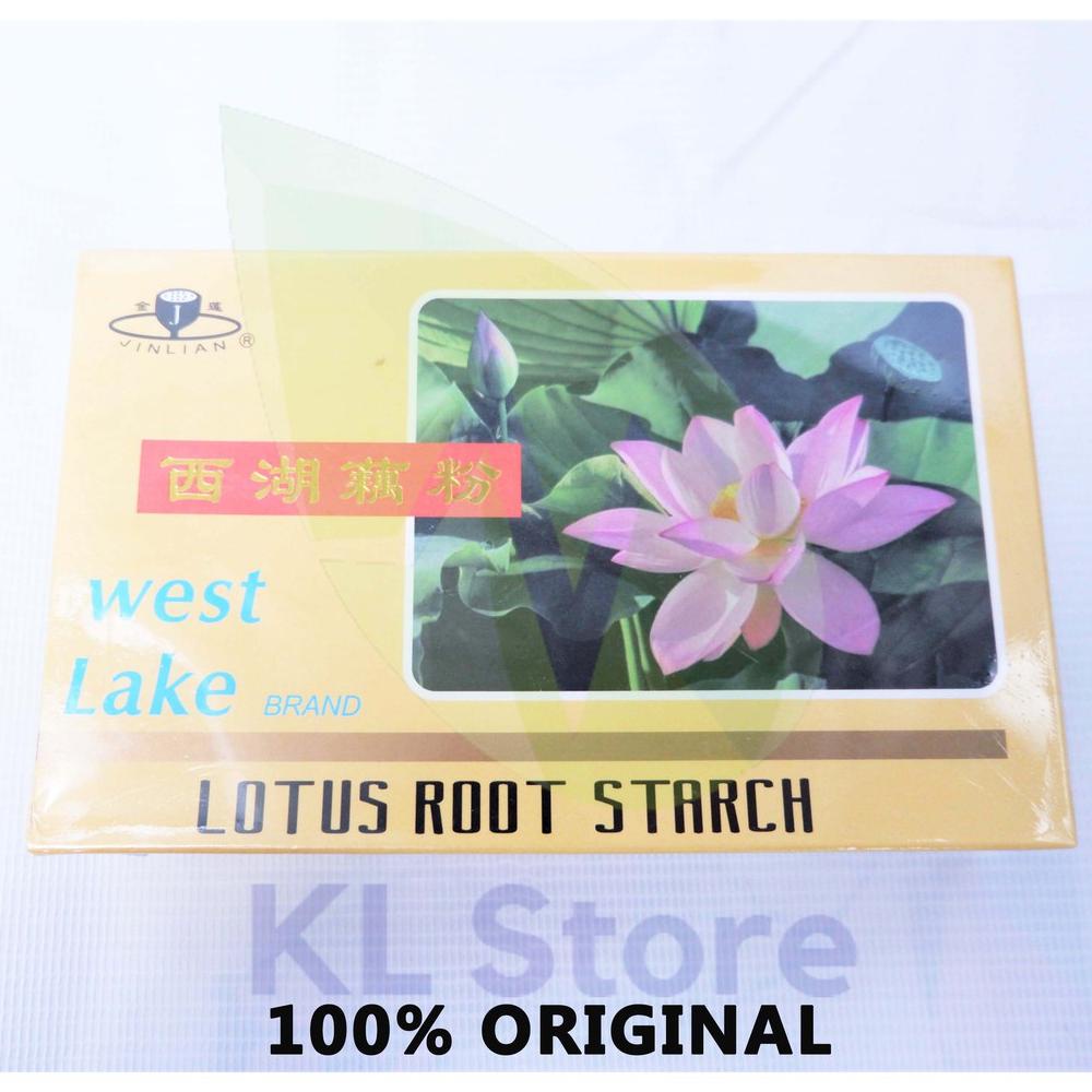 LOTUS ROOT STARCH / MINUMAN SERBUK PATI AKAR TERATAI WEST LAKE 250G OBAT MAAG ASAM LAMBUNG