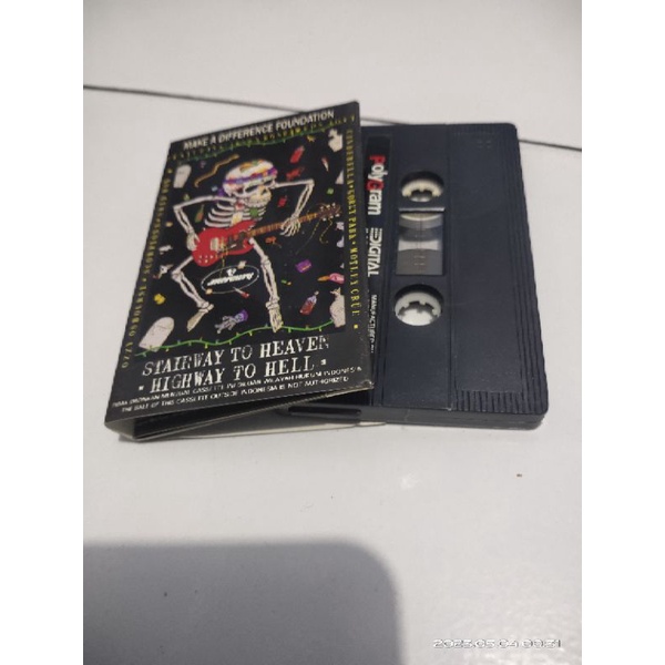 kaset pita make a difference foundation / ozzy osbourne, motley crue, bon jovi