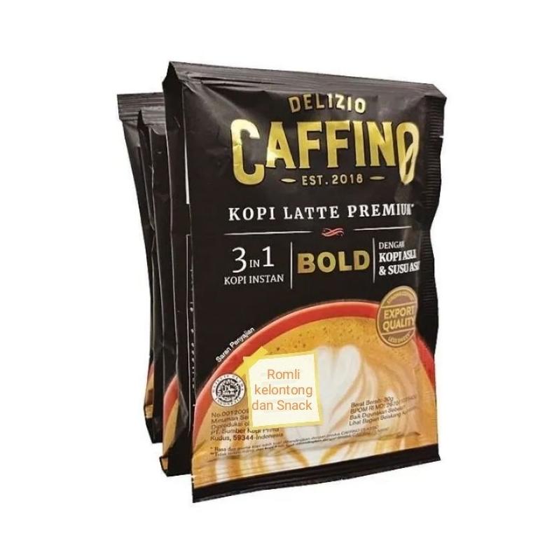 

KOPI CAFFINO DELIZIO LATTE PREMIUM 1RENCENG ISI 10PCS