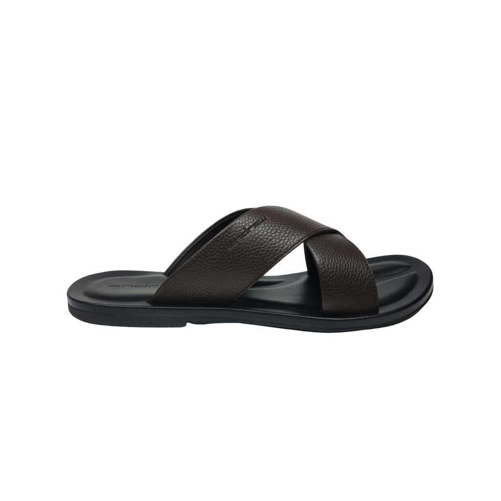 Sandal Casual Pria Andrew Shoes Foxx Coffee