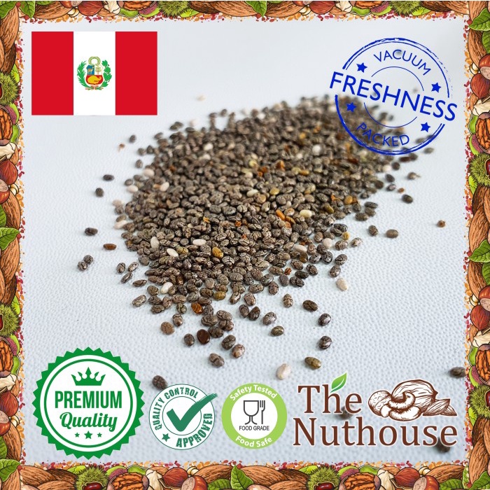 

1kg Black Chia Seeds - Peru [Organic Chia Seed]