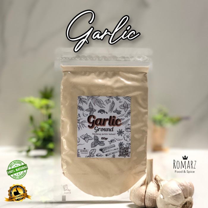 

BAWANG PUTIH BUBUK MURNI ASLI PREMIUM 250gr GARLIC POWDER 250gr
