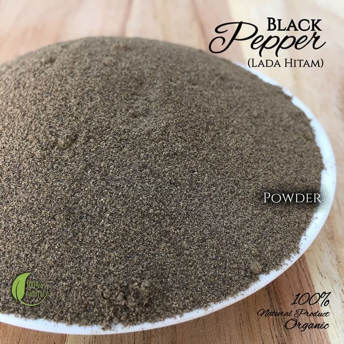 

Lada Hitam / Lada Hitam Bubuk / Merica Hitam / Lada Hitam Bubuk 250gr