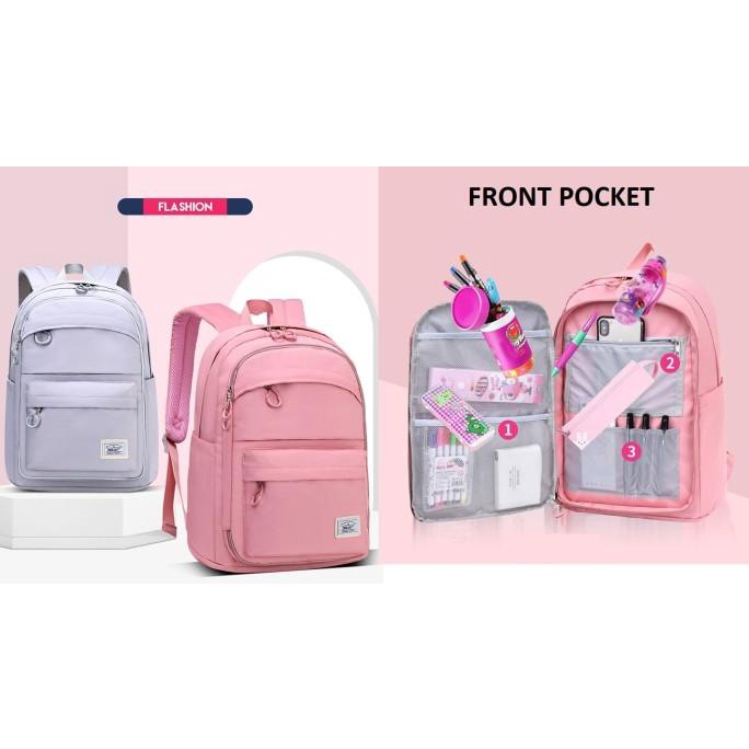 DRAB5212 Tas Ransel Anak / Tas Sekolah Anak perempuan / Tas sekolah SD