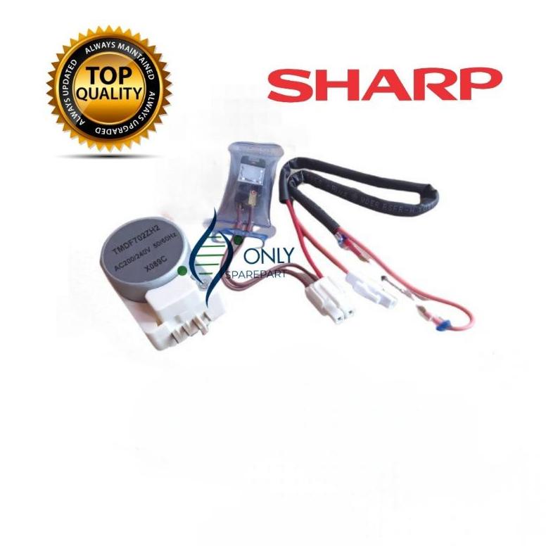 Produk Dijamin Ori Buy 3 Free Gold Timer defrost fuse kulkas Sharp 2 pintu 1 Set