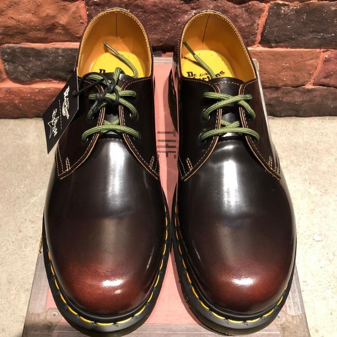 Sale Now Docmart Dr Martens X The Clash 1461 Arcadia Red New Original Discount