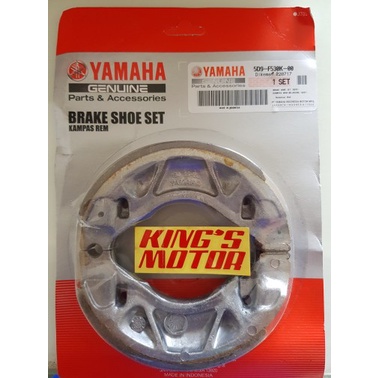KAMPAS REM BELAKANG TROMOL AEROX 155 NEW OLD LEXI 125 JUPITER Z1 5D9 ORIGINAL YGP