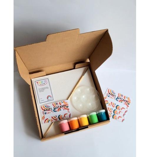 

Out of Trend10.10 RAINBOW PAINTING KIT PREMIUM BY CIPRATIND SOUVENIR BINGKISAN ULTAH ANAK UNIK HARGA 231+