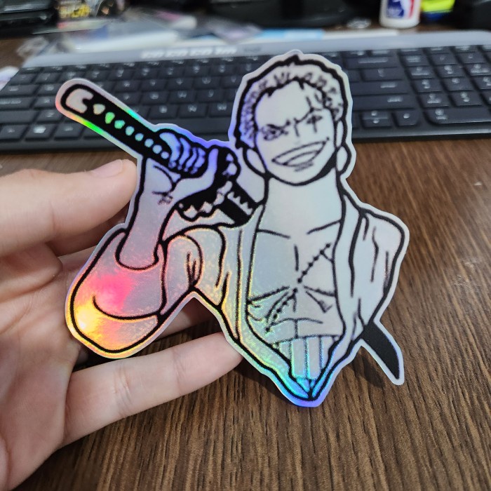 

Sticker Hologram Anime - PSH1612 - One Piece - Zoro