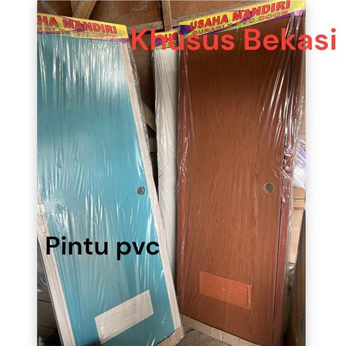 Pintu Pvc Kamar Mandi / Pintu Kamar Mandi Coklat Putih Biru Denikass