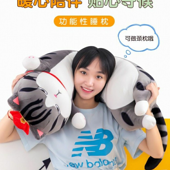 Diskon Spesial Boneka Guling Furyu Cat Kucing Jumbo Terbaru