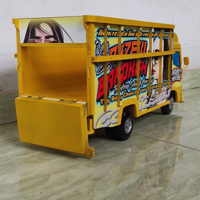 Hot Sale Mainan Anak Mobilan Truk Oleng Kayu Besar P 50Cm Bagus Kokoh Terlaris