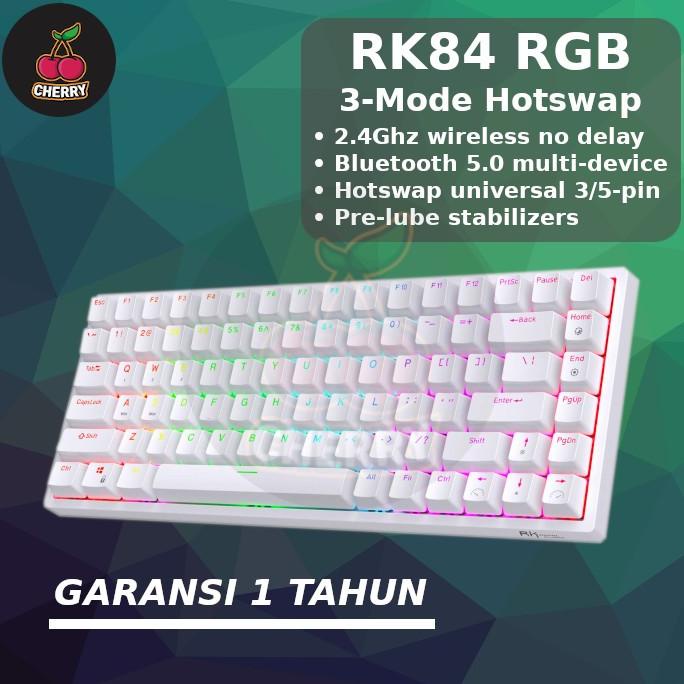 Royal Kludge RK84 RGB Wireless Bluetooth Mechanical Keyboard