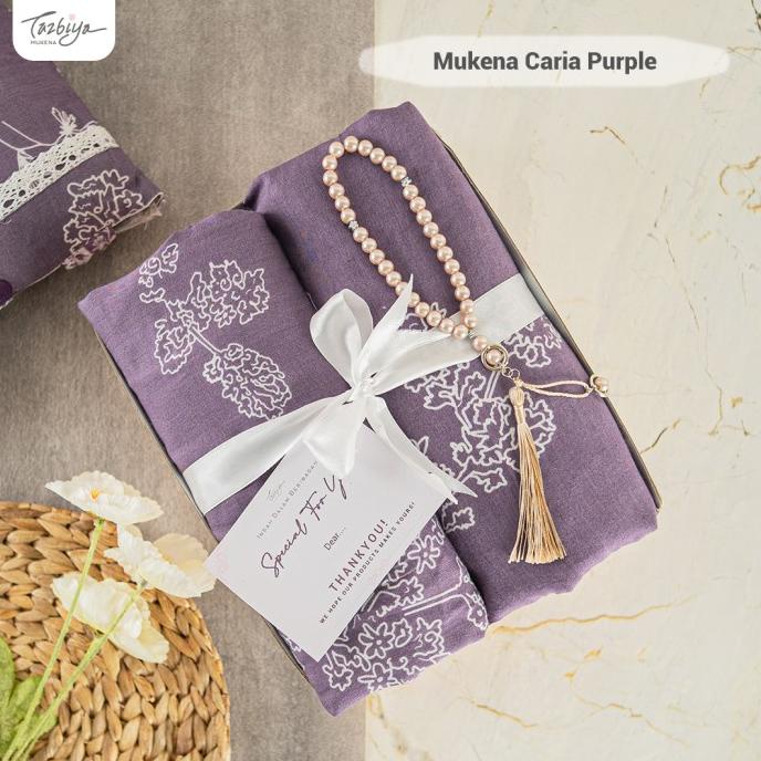 MUKENA TAZBIYA SPECIAL GIFT EXCLUSIVE PLAIN / KADO / HAMPERS