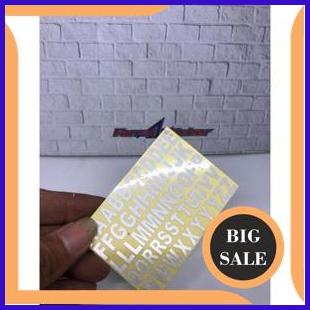 

stiker sticker HURUF ABJAD rugos kecil Z804Z3 tools n parts