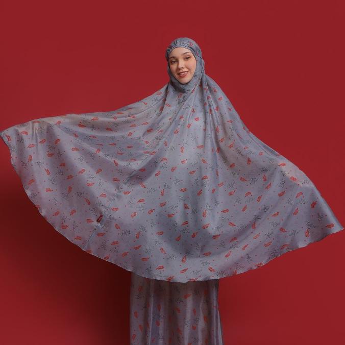 Tatuis Mukena Tiara 514 Grey Travelling Dewasa Reguler Young Series