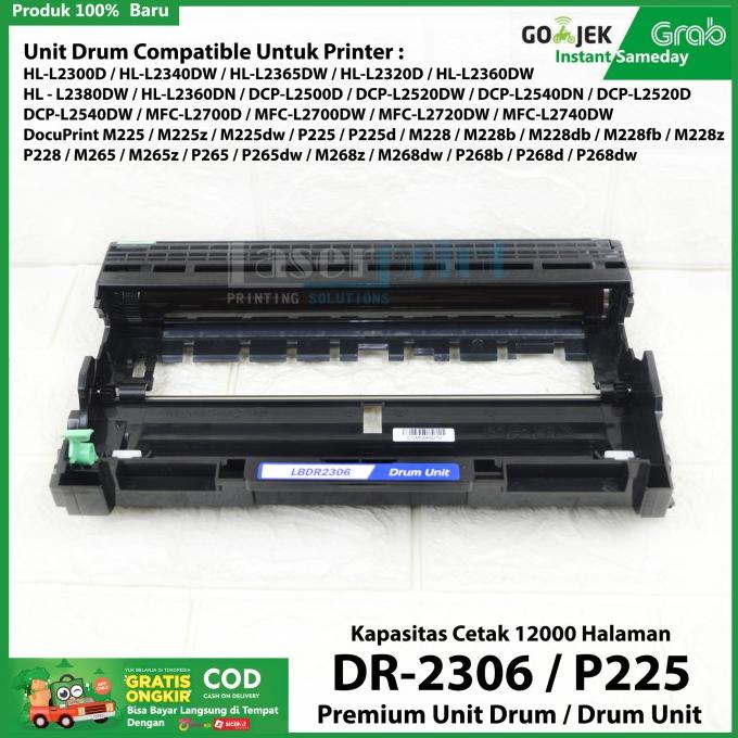 Unit Drum DR-2306 Printer Brother DCP-L2540DW/MFC-L2700D/L2700DW/L2740