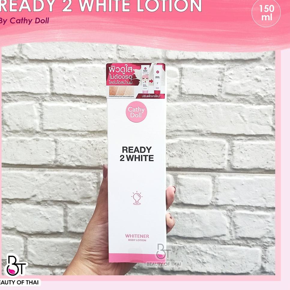 Murah Banget G1s6R CATHY DOLL READY 2 WHITE LOTION ORIGINAL 150ML