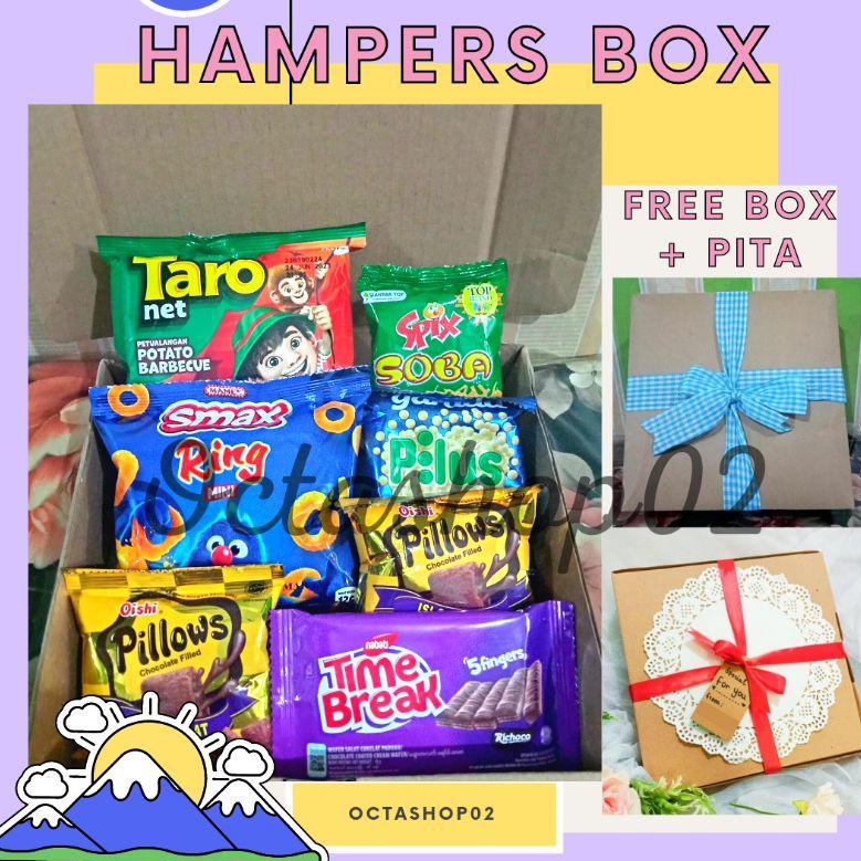 

Top Sale Paket Snack ulang tahun box/Hampers Snack