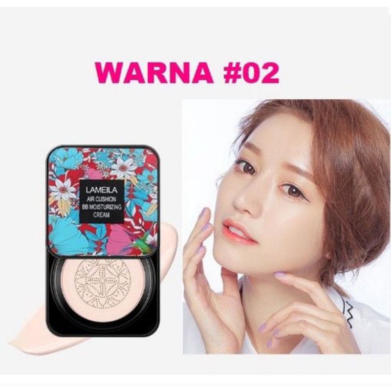 Lameila Waterproof Small Mushroom beauty cream BB CUSHION -Lameila Waterproof Small Mushroom beauty cream