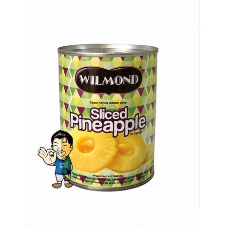 

7.7 SALE Wilmond Sliced Pineapple Canned- Buah nanas Kaleng 567g
